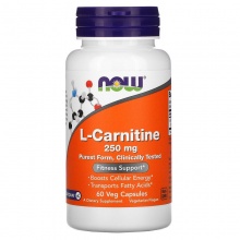 - NOW L-Carnitine 250  60 