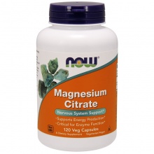 Витамины Now Foods Magnesium Citrate 400 мг 120 капсул