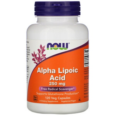  NOW Alpha Lipoic Acid 250  120 