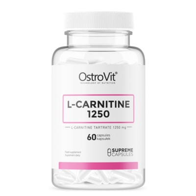 Л-карнитин Ostrovit L-Carnitine Supreme 1250 60 капсул