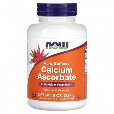 Витамины NOW Calcium  Ascorbate 227 гр