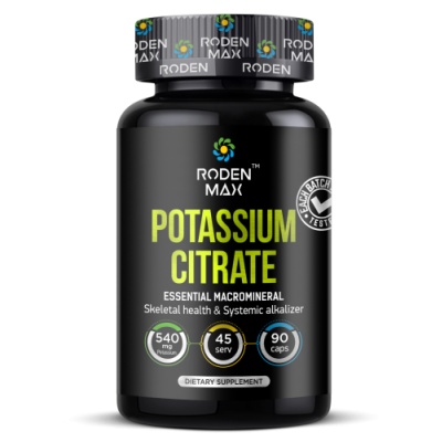 Витамины Roden Max Potassium Citrate 90 капсул