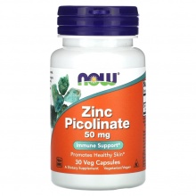  NOW Zinc Picolinate 50  30 